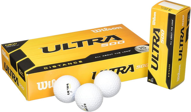 Wilson Ultra 500 Distance Personalized Golf Balls