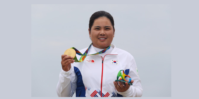 olympijští vítězové se zlatou medailí v Bebee-Parku