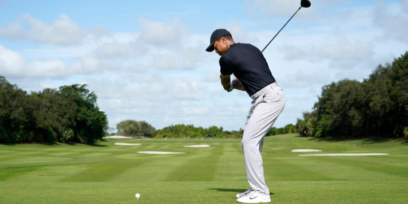 réparation d'une tranche de conducteur de golf