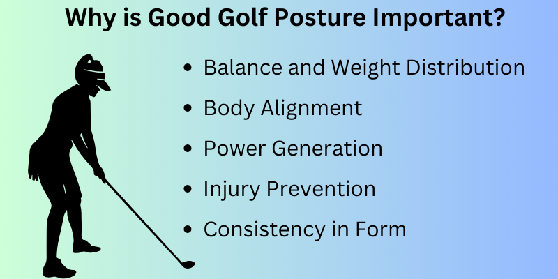 porque é que a postura é importante para o golfe